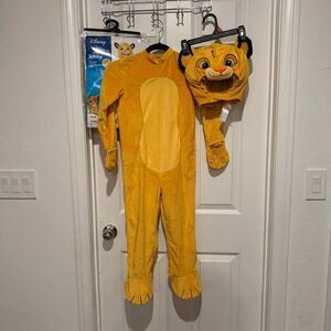 Disney Lion King Simba Toddler Costume size 5T 6T
